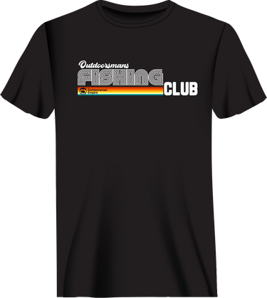 Outdoorsman Fishing Club Disco Man T-Shirt